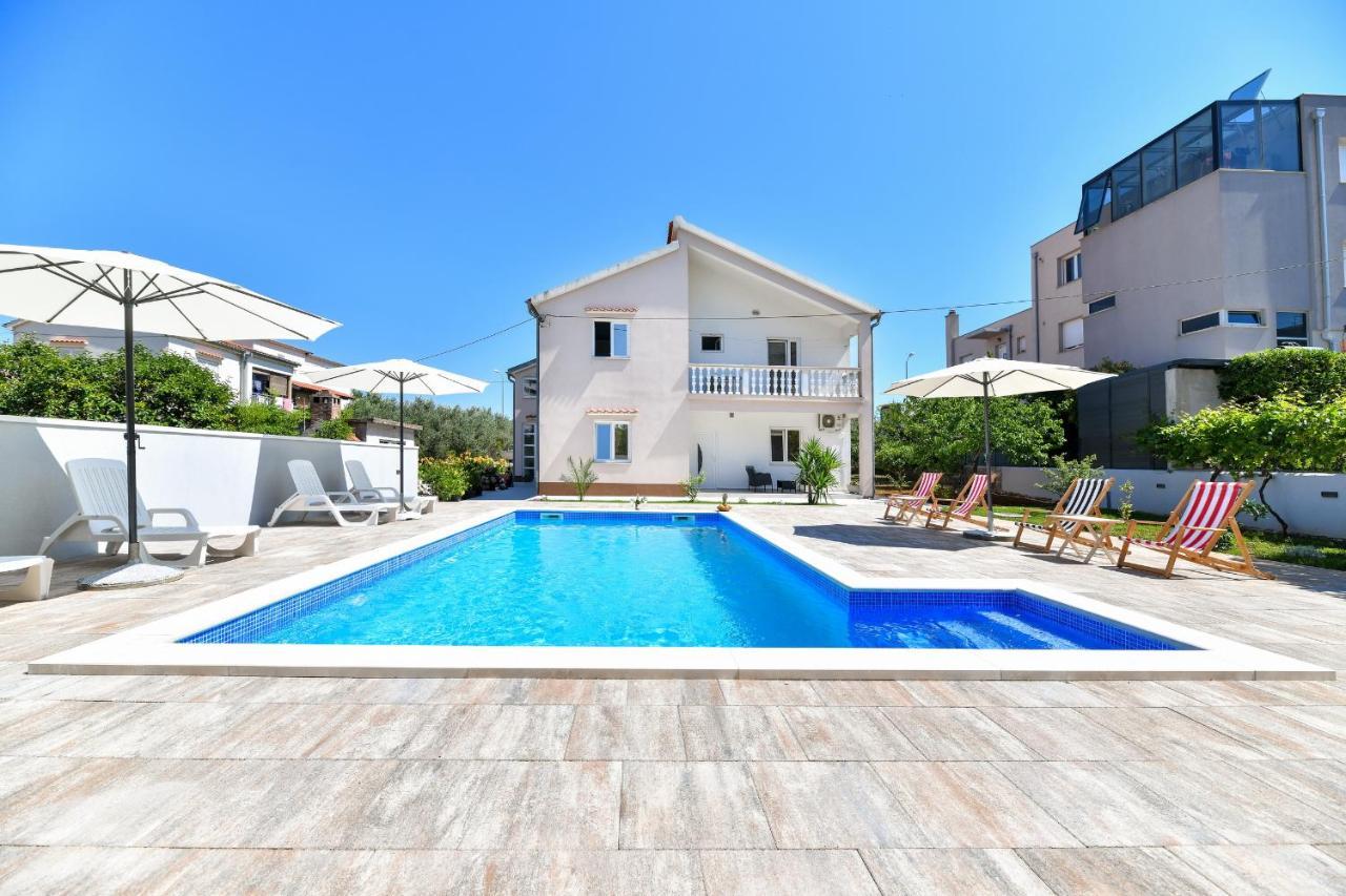 Pool House Luka Daire Zadar Dış mekan fotoğraf