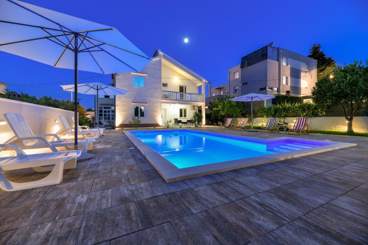 Pool House Luka Daire Zadar Dış mekan fotoğraf