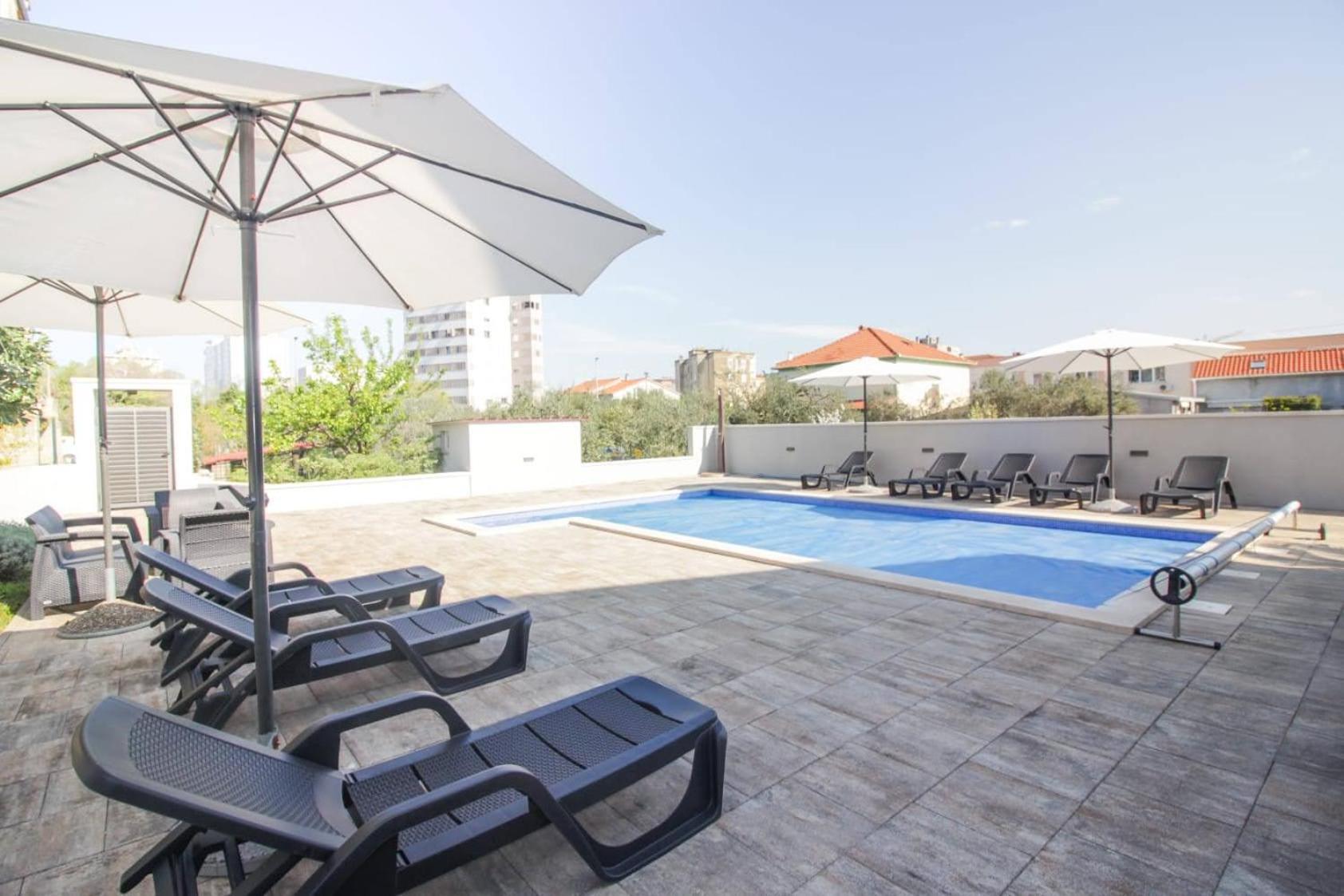 Pool House Luka Daire Zadar Dış mekan fotoğraf